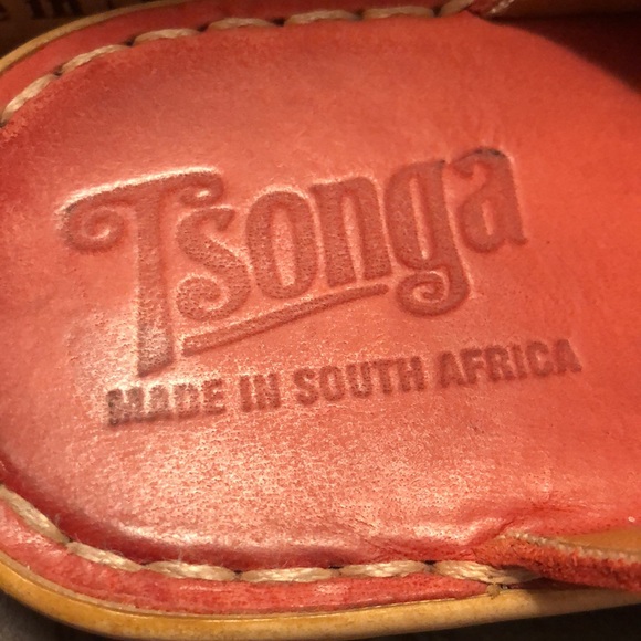 Vintage Tsonga Namu Nubuck Sandals 10 with box - Picture 2 of 8